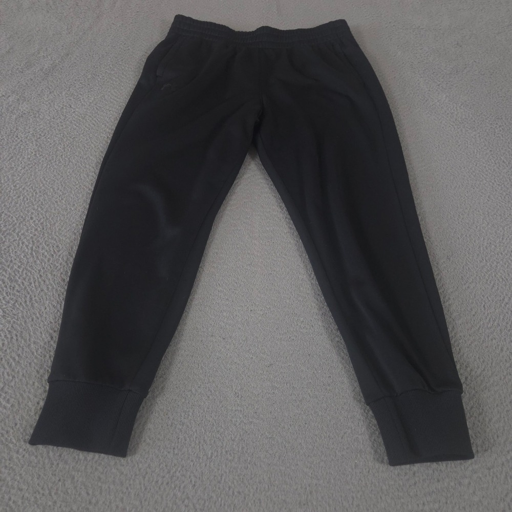 Under Armour Sweatpants Womens Large Black Armour Fleece Tapered Joggers Workout